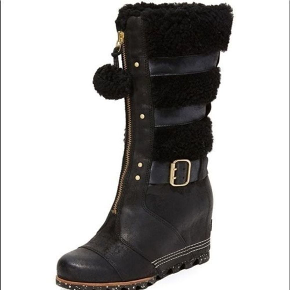 SOREL HELEN HOLIDAY size 8 sorel wedge helen holiday - Picture 2 of 7
